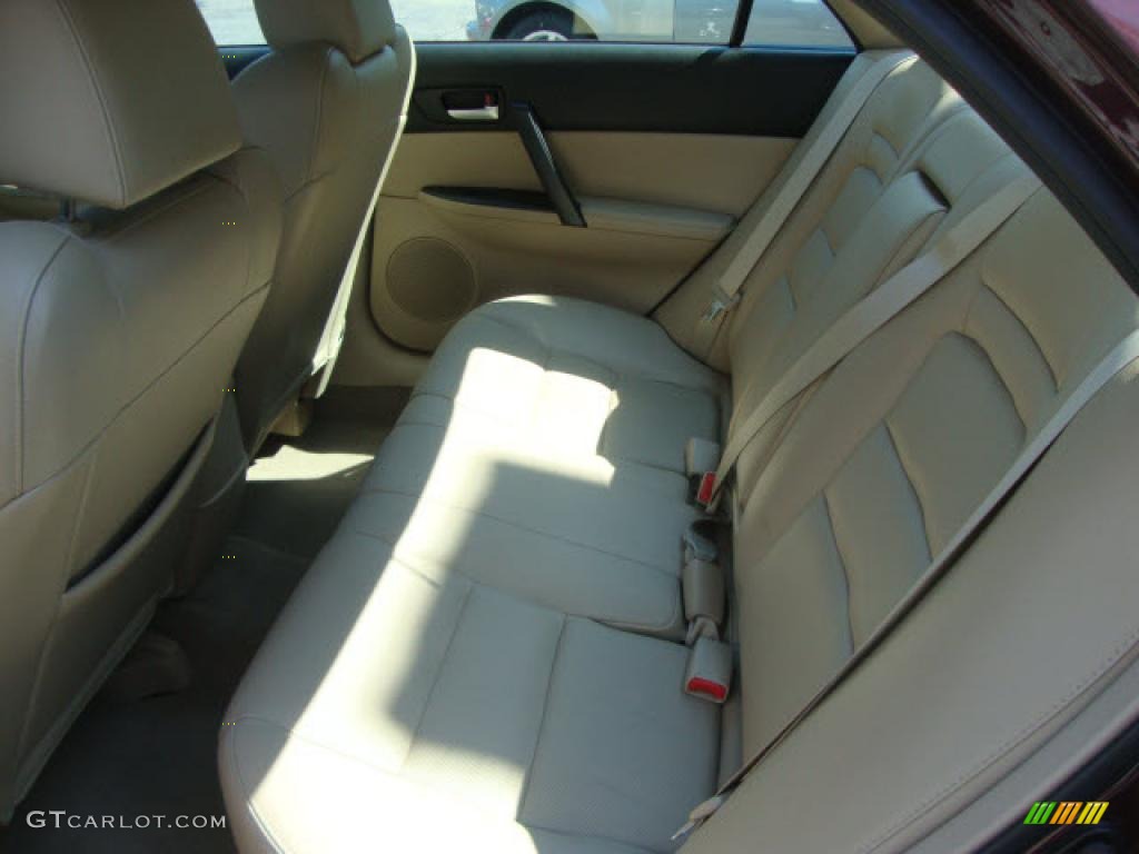 Beige Interior 2007 Mazda MAZDA6 i Touring Sedan Photo #39861290