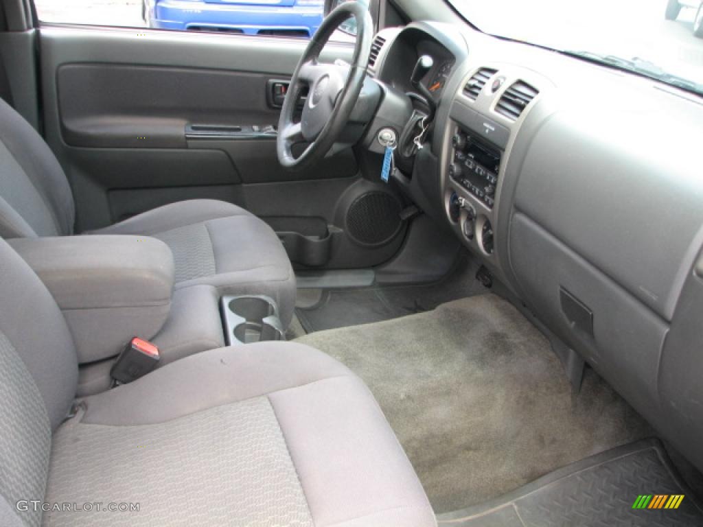 2006 Chevrolet Colorado Z71 Crew Cab Medium Pewter Dashboard Photo #39861395