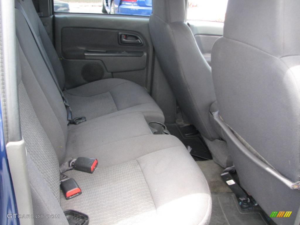 Medium Pewter Interior 2006 Chevrolet Colorado Z71 Crew Cab Photo #39861411