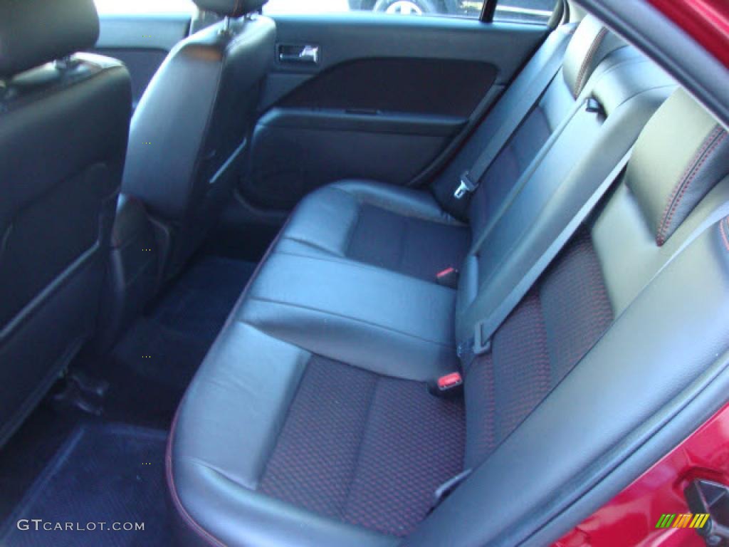 Charcoal Black Interior 2008 Ford Fusion SE Photo #39861703