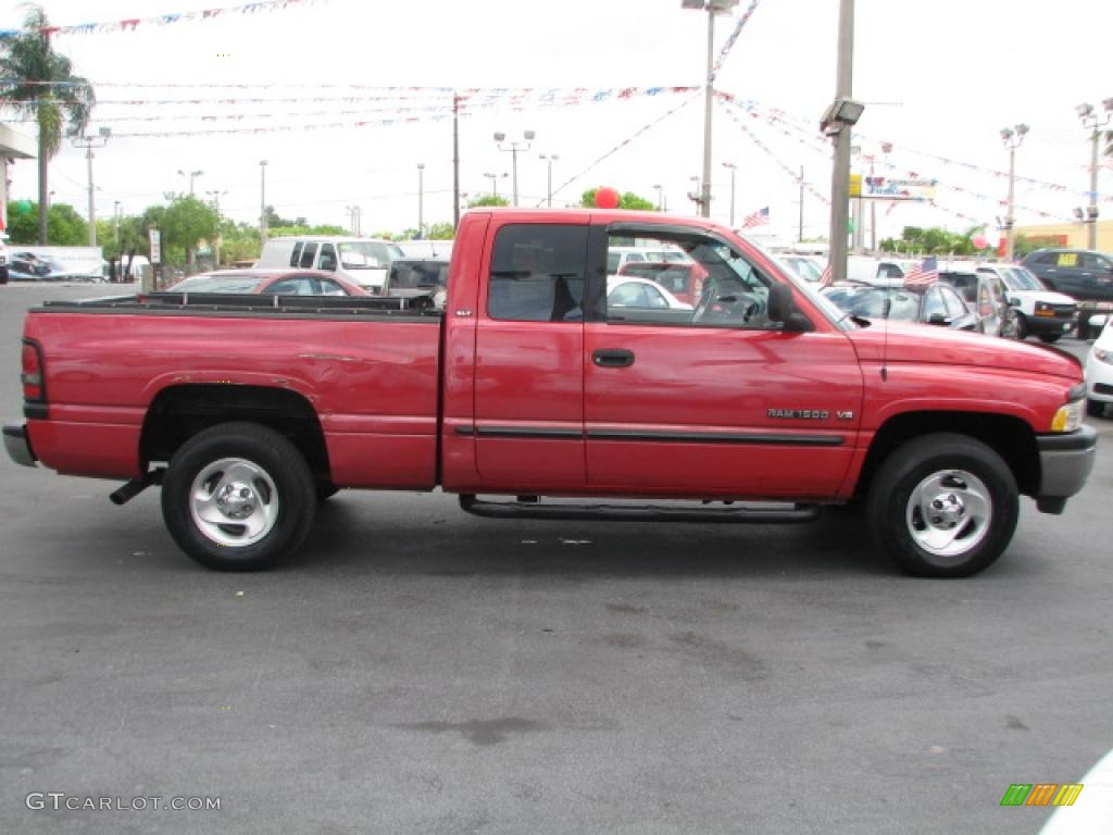 Flame Red 2000 Dodge Ram 1500 SLT Extended Cab Exterior Photo #39861777