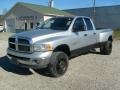 Bright Silver Metallic 2005 Dodge Ram 3500 SLT Quad Cab 4x4 Dually Exterior