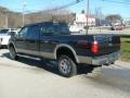 2008 Black Ford F350 Super Duty Lariat Crew Cab 4x4  photo #3