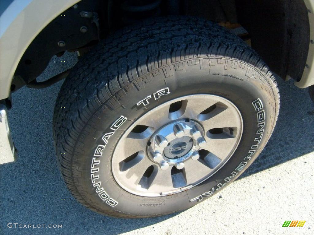 2008 Ford F350 Super Duty Lariat Crew Cab 4x4 Wheel Photo #39862404