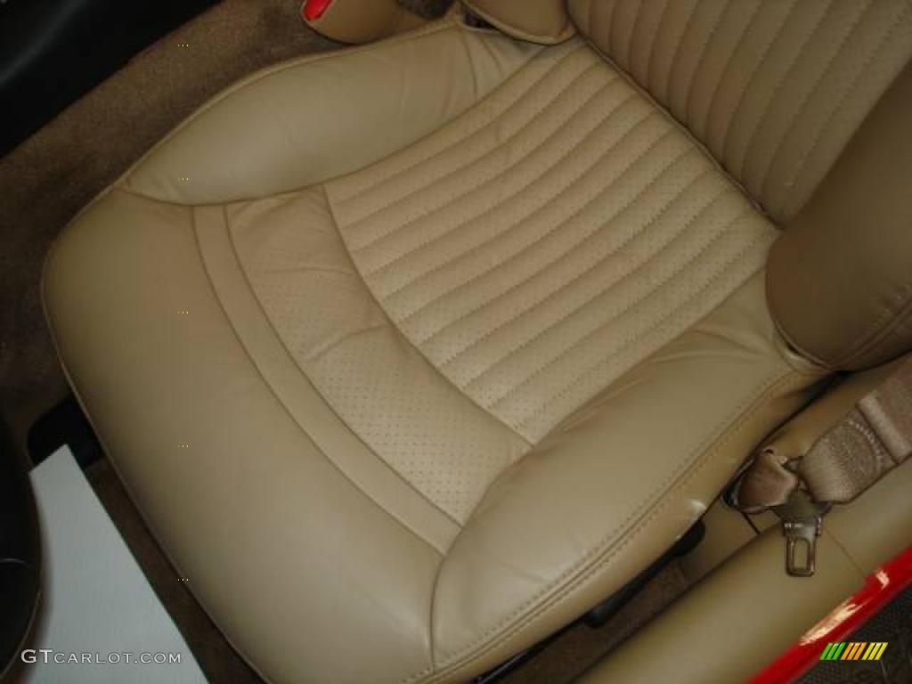 2003 Corvette Coupe - Torch Red / Light Oak photo #33