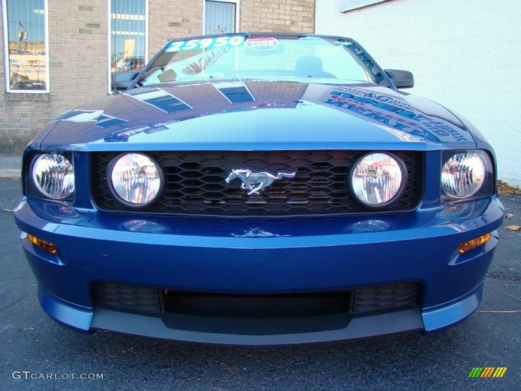 Vista Blue Metallic 2008 Ford Mustang GT/CS California Special Convertible Exterior Photo #39863131