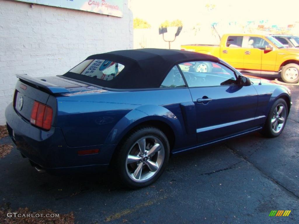 Vista Blue Metallic 2008 Ford Mustang GT/CS California Special Convertible Exterior Photo #39863161