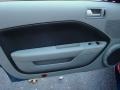 Charcoal Black/Dove 2008 Ford Mustang GT/CS California Special Convertible Door Panel