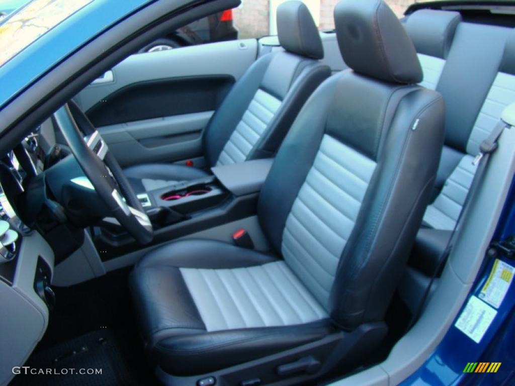 Charcoal Black/Dove Interior 2008 Ford Mustang GT/CS California Special Convertible Photo #39863211