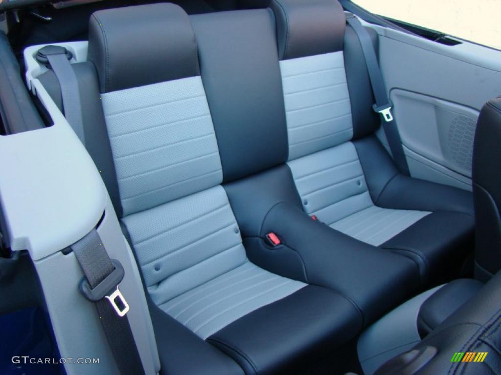 Charcoal Black/Dove Interior 2008 Ford Mustang GT/CS California Special Convertible Photo #39863295