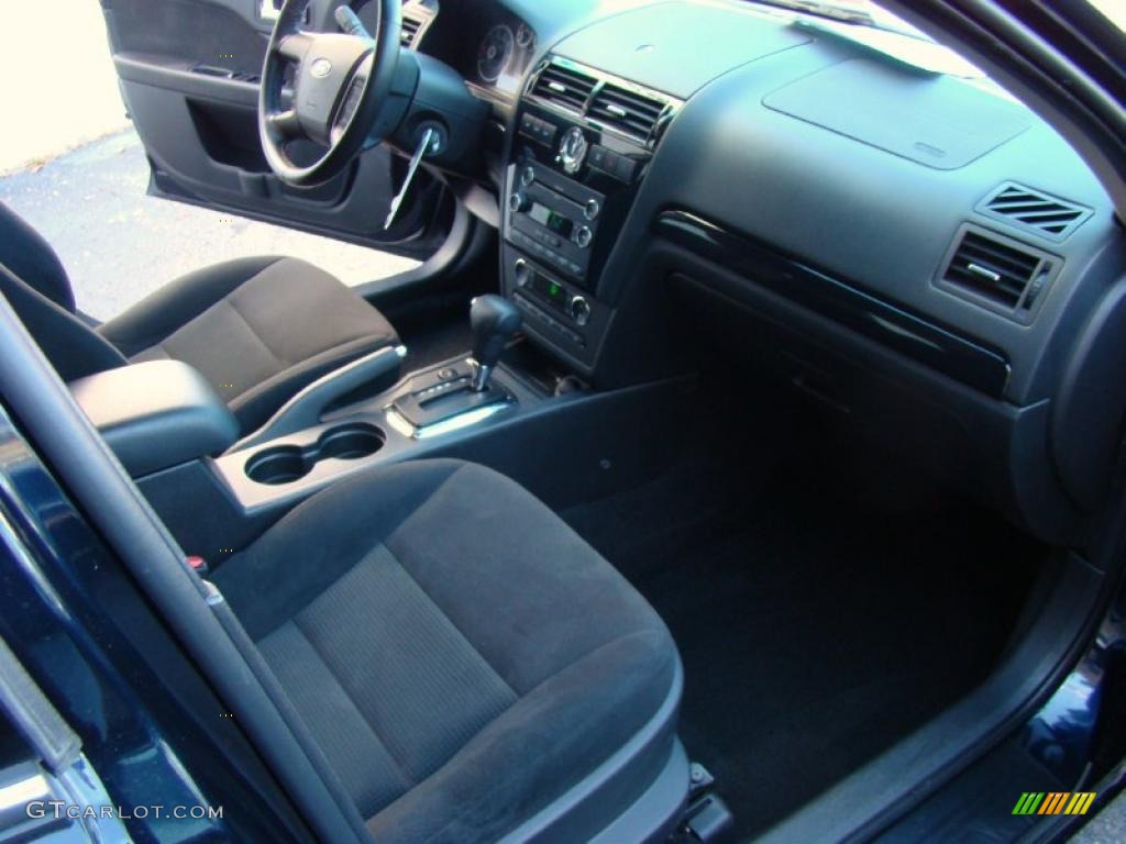 2009 Ford Fusion SEL V6 Charcoal Black Dashboard Photo #39864205
