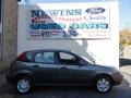 2007 Liquid Grey Metallic Ford Focus ZX5 SE Hatchback  photo #3