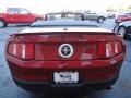 2010 Red Candy Metallic Ford Mustang V6 Premium Convertible  photo #4