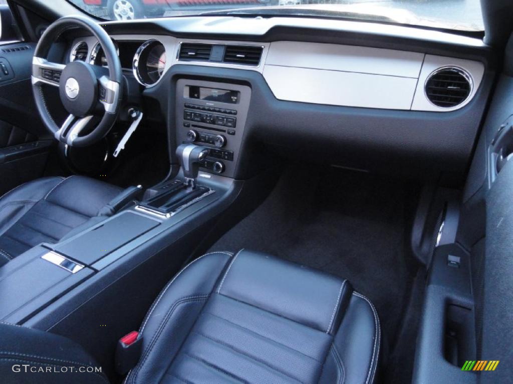 2010 Mustang V6 Premium Convertible - Red Candy Metallic / Charcoal Black photo #12