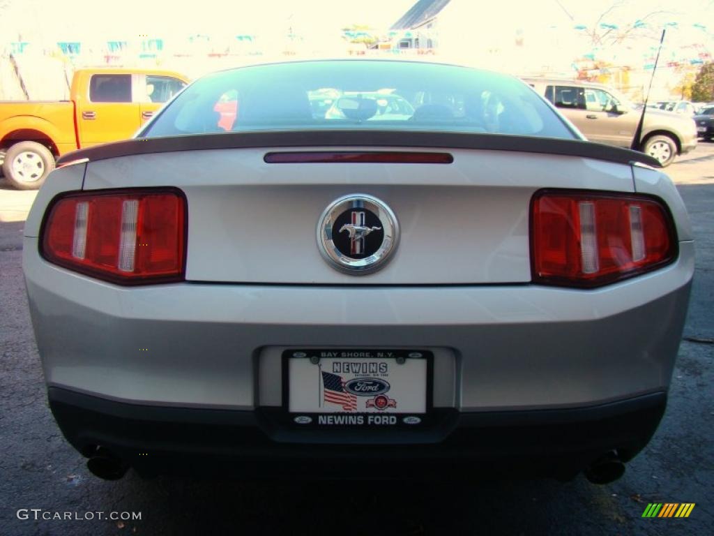 2011 Mustang V6 Coupe - Ingot Silver Metallic / Stone photo #5