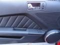 Charcoal Black 2011 Ford Mustang V6 Coupe Door Panel