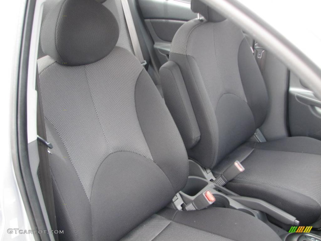 Gray Interior 2008 Kia Rio LX Sedan Photo #39865267