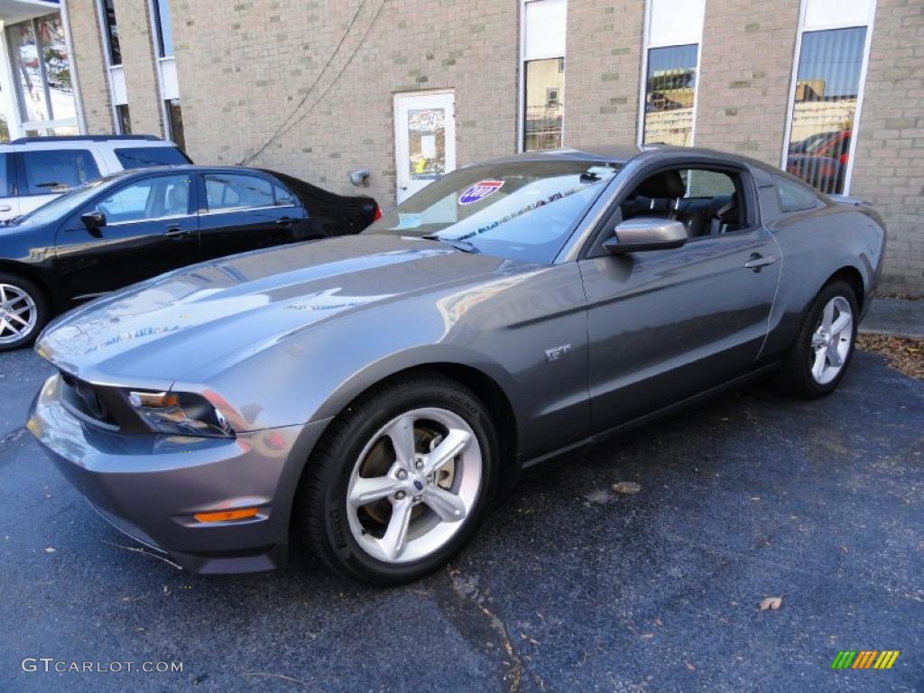 Sterling Grey Metallic 2010 Ford Mustang GT Premium Coupe Exterior Photo #39865339