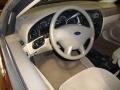 Medium Parchment 2001 Ford Taurus LX Steering Wheel