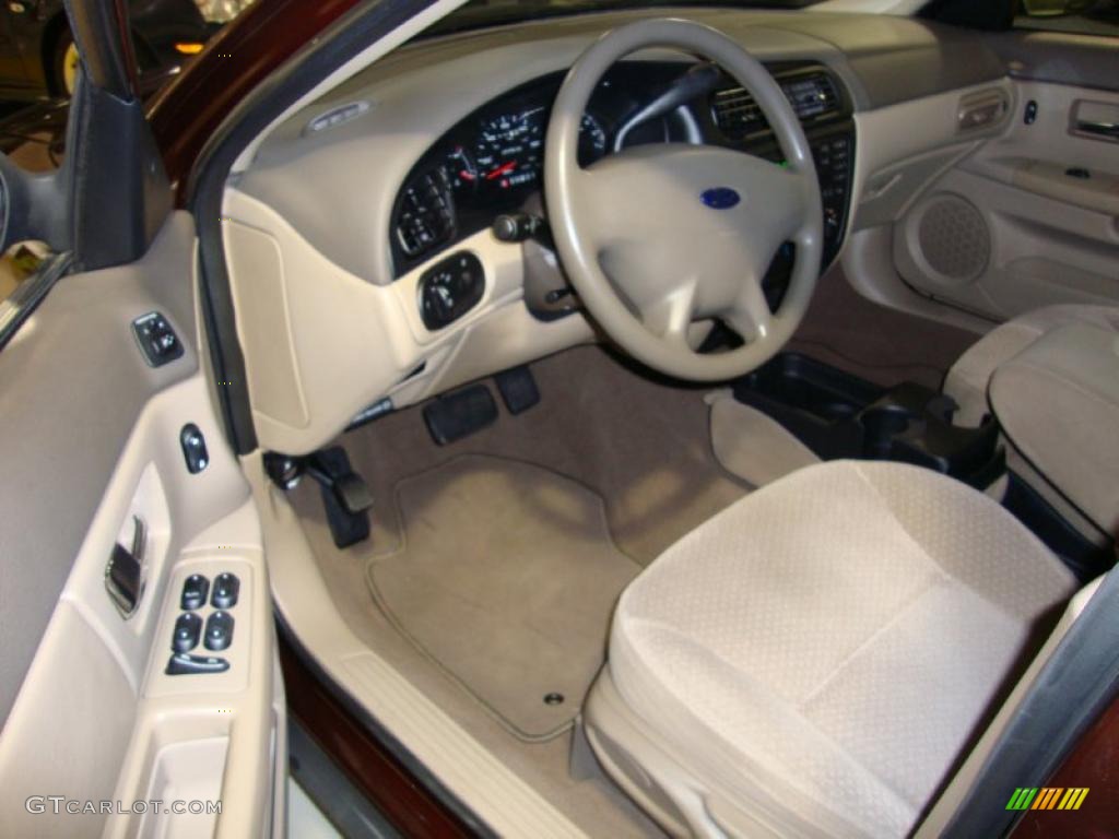 Medium Parchment Interior 2001 Ford Taurus LX Photo #39865539