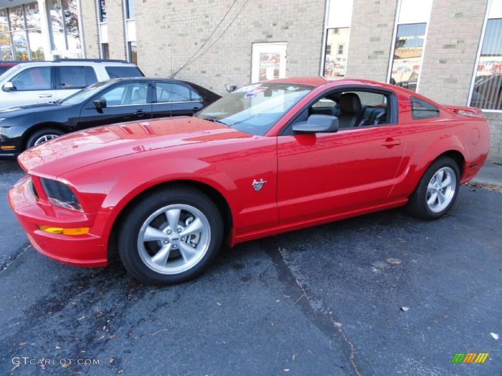 Torch Red 2009 Ford Mustang GT Premium Coupe Exterior Photo #39865555