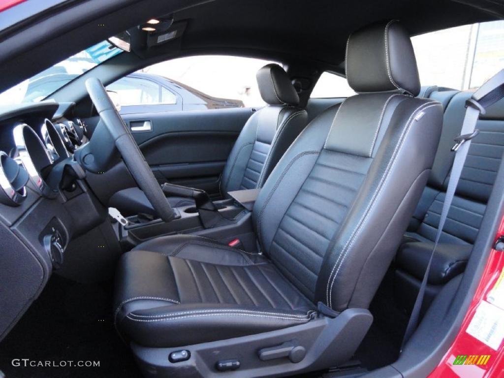 Dark Charcoal Interior 2009 Ford Mustang GT Premium Coupe Photo #39865615