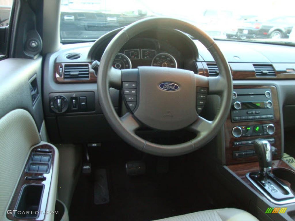 2009 Ford Taurus SEL Medium Light Stone Dashboard Photo #39865847