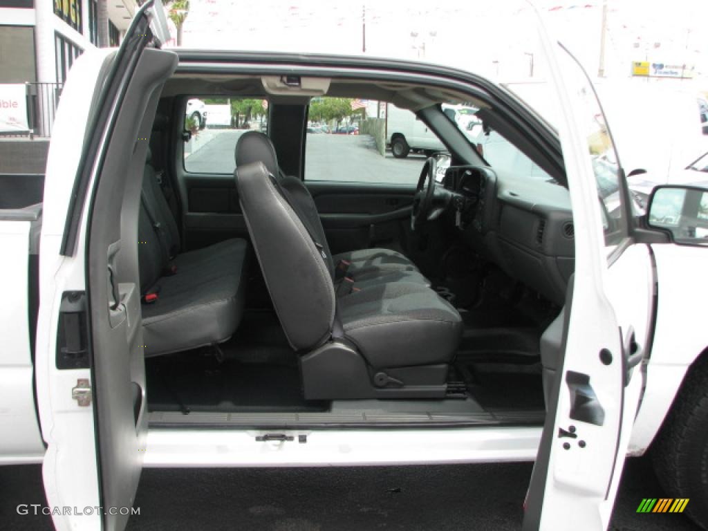Dark Charcoal Interior 2006 Chevrolet Silverado 1500 Extended Cab Photo #39865983