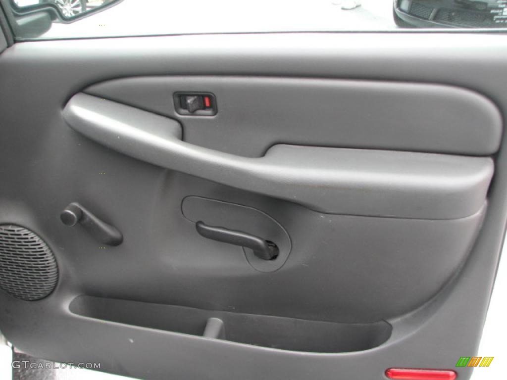 2006 Chevrolet Silverado 1500 Extended Cab Dark Charcoal Door Panel Photo #39866031