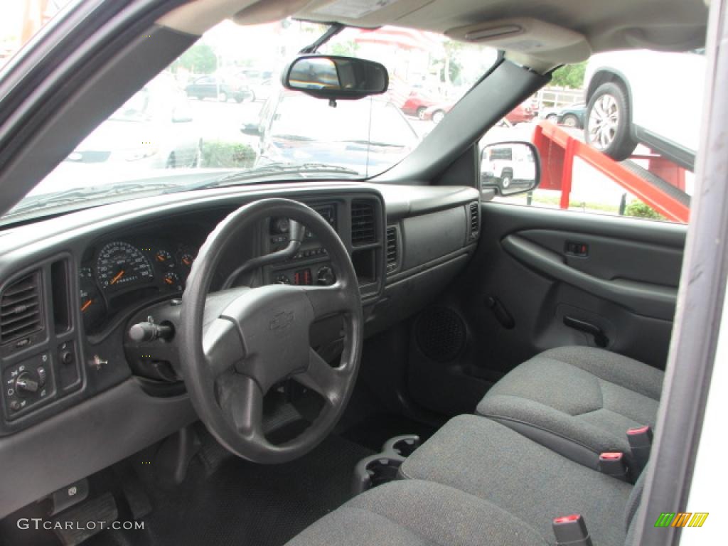 Dark Charcoal Interior 2006 Chevrolet Silverado 1500 Extended Cab Photo #39866063