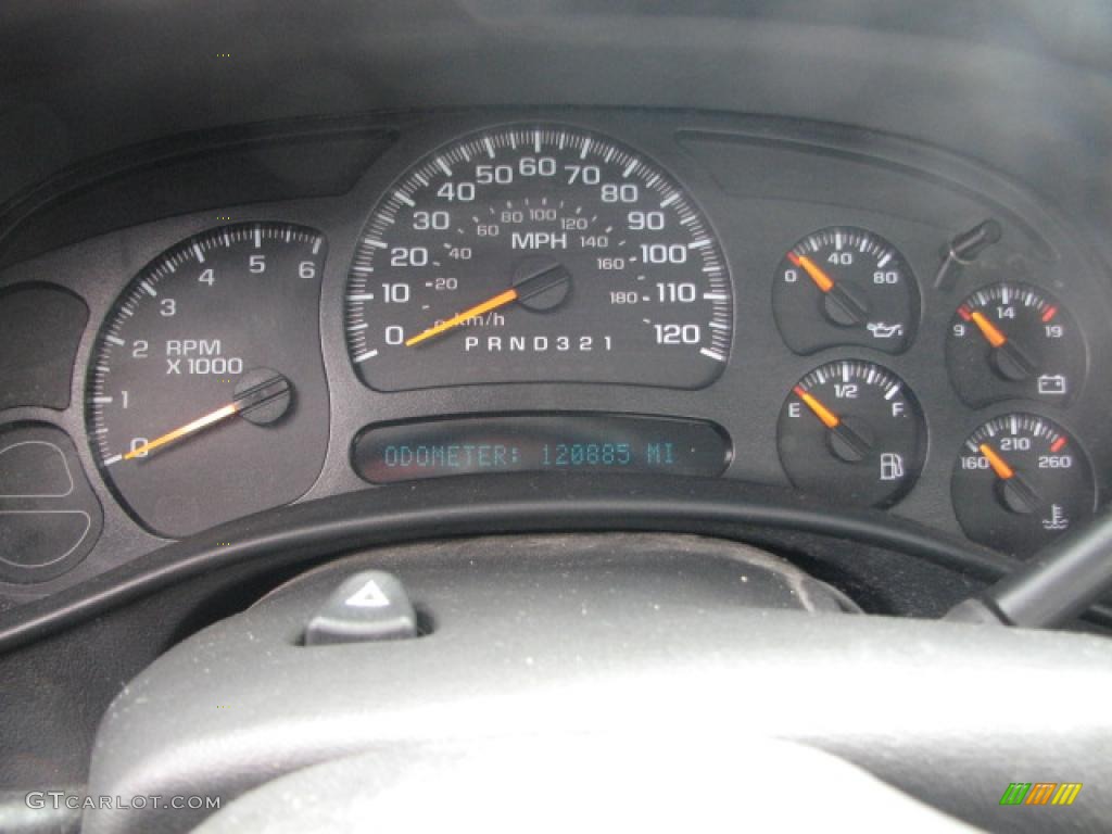 2006 Chevrolet Silverado 1500 Extended Cab Gauges Photo #39866079