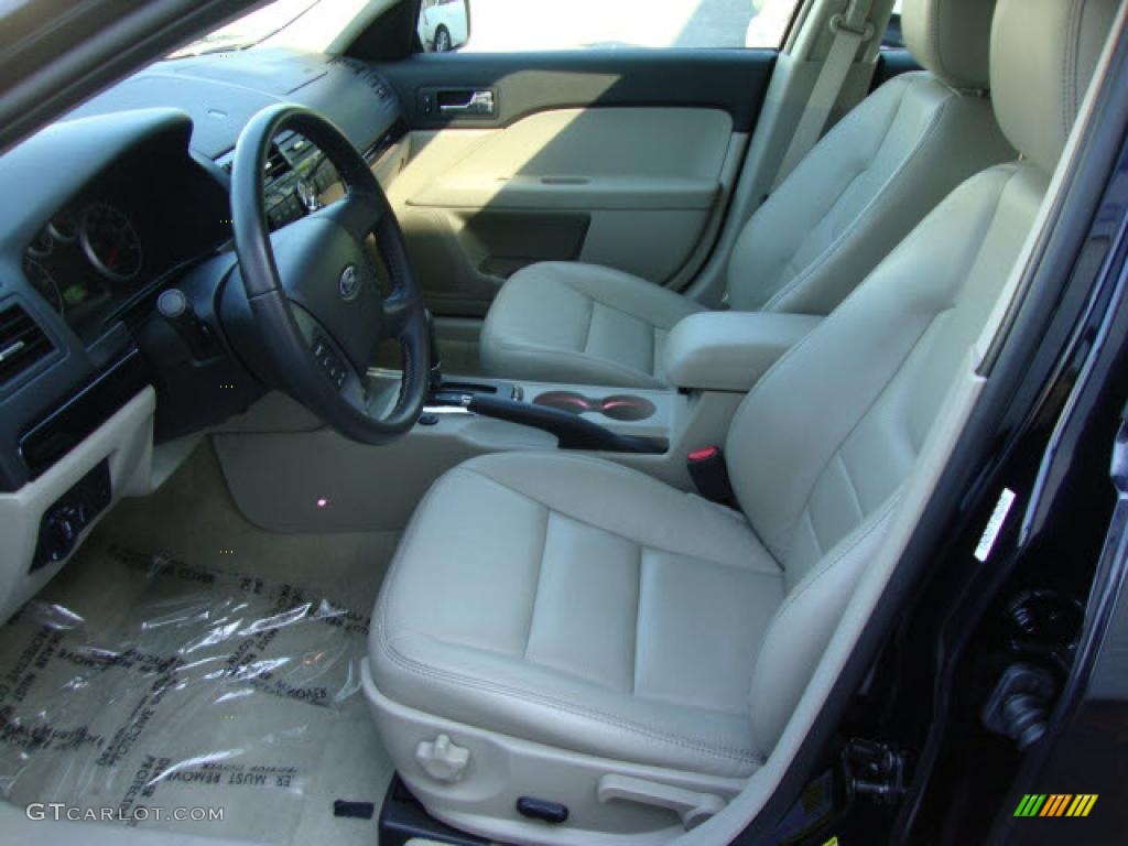 Medium Light Stone Interior 2009 Ford Fusion SEL V6 Photo #39866099