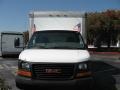 White - Savana Cutaway 3500 Commercial Moving Truck Photo No. 2