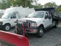 Oxford White - F350 Super Duty SuperCab 4x4 Chassis Photo No. 3
