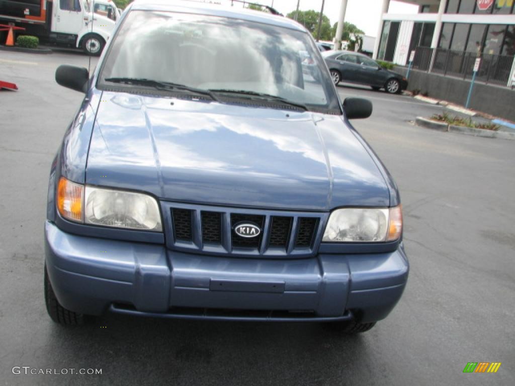 2002 Sportage  - Slate Blue / Gray photo #3