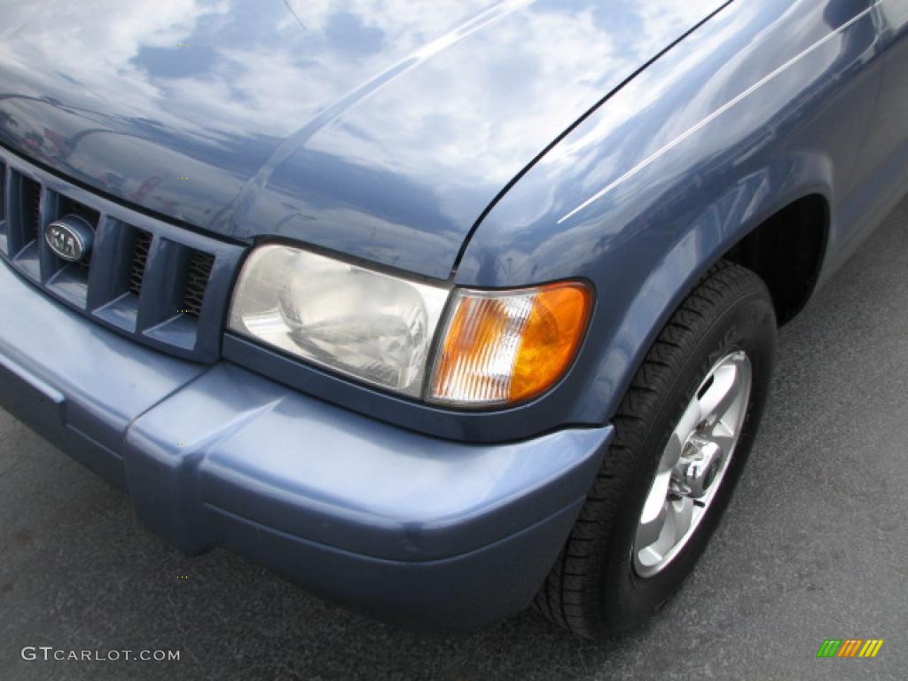 2002 Sportage  - Slate Blue / Gray photo #4