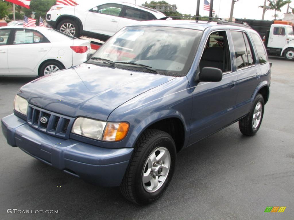 2002 Sportage  - Slate Blue / Gray photo #5