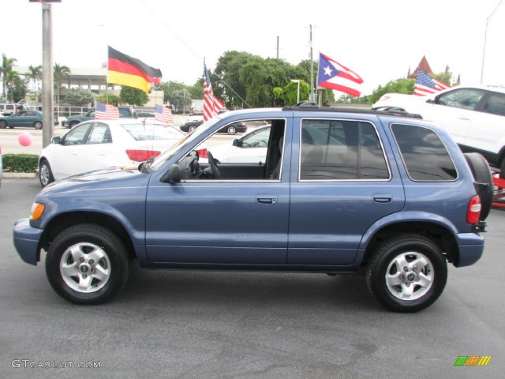 2002 Sportage  - Slate Blue / Gray photo #6