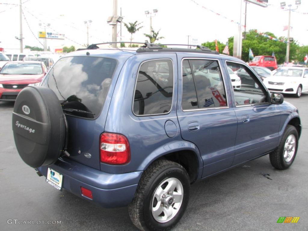 2002 Sportage  - Slate Blue / Gray photo #9