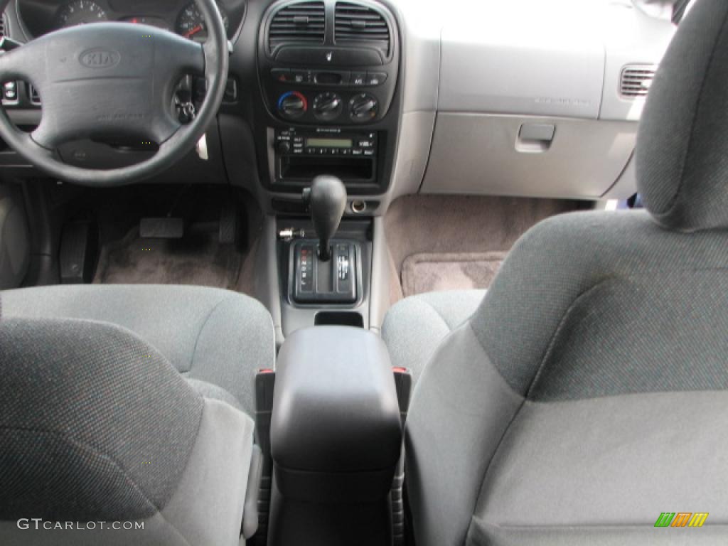 2002 Sportage  - Slate Blue / Gray photo #17