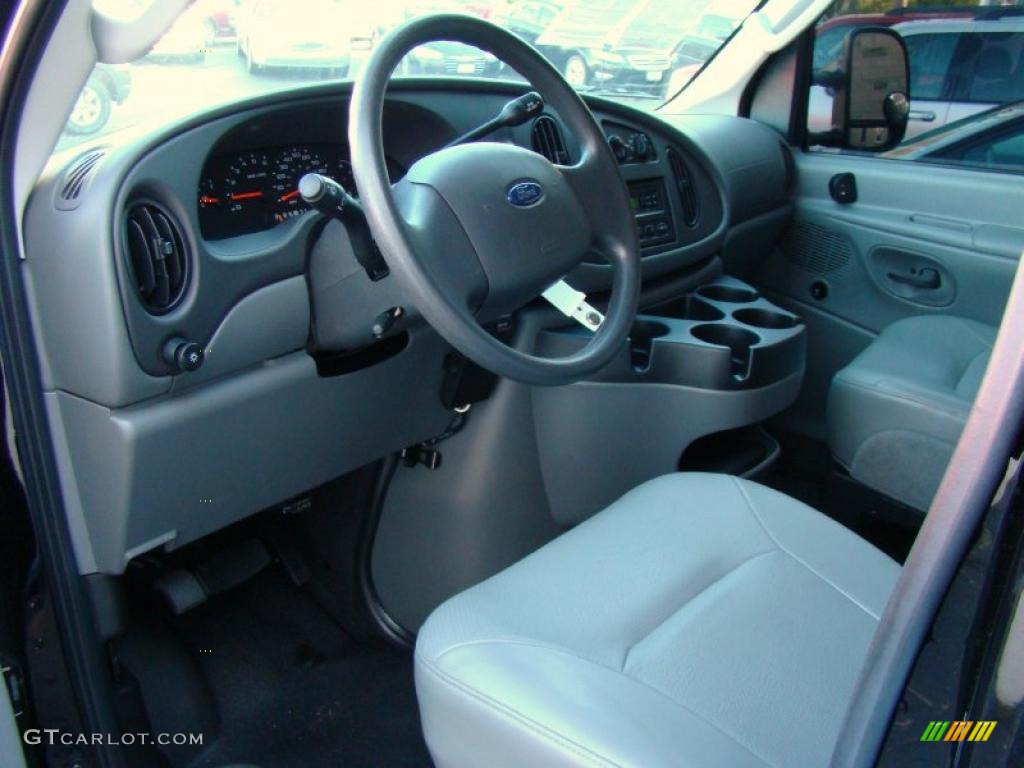 Medium Flint Interior 2008 Ford E Series Van E350 Super Duty Cargo Photo #39867087