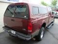 2004 Dark Toreador Red Metallic Ford F250 Super Duty Lariat SuperCab 4x4  photo #4