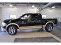 2011 Brilliant Black Crystal Pearl Dodge Ram 1500 Laramie Crew Cab  photo #1