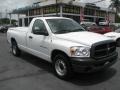 2007 Bright White Dodge Ram 1500 ST Regular Cab  photo #1