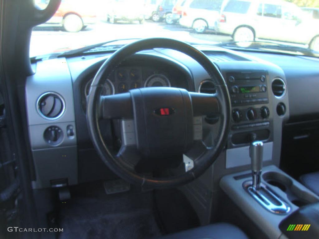 2007 Ford F150 Saleen S331 Supercharged SuperCab Saleen Dark Charcoal Dashboard Photo #39868718