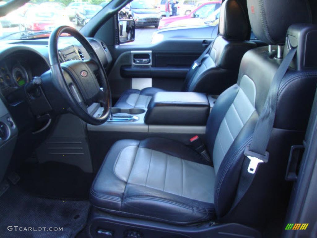 Saleen Dark Charcoal Interior 2007 Ford F150 Saleen S331 Supercharged SuperCab Photo #39868734