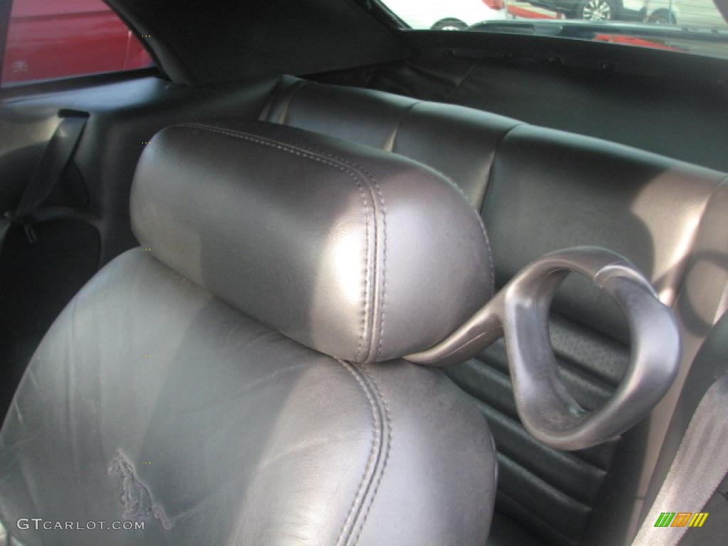 2002 Mustang GT Convertible - Black / Dark Charcoal photo #15
