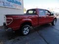 2009 Bright Red Ford F150 XL SuperCrew 4x4  photo #3