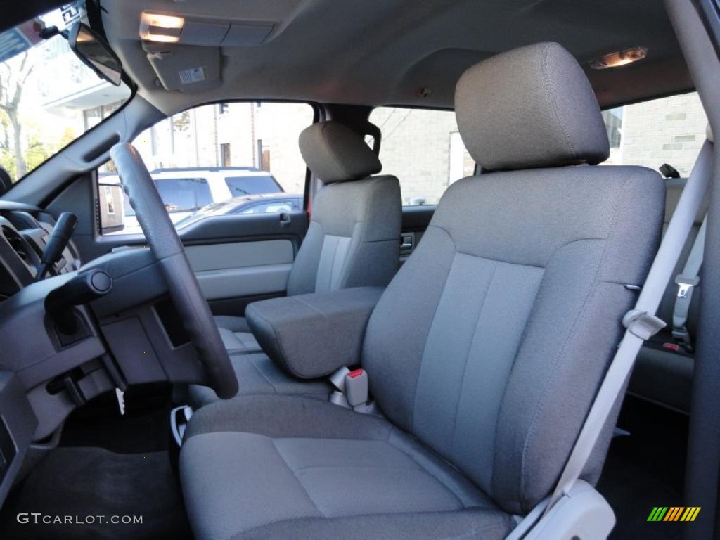 Stone/Medium Stone Interior 2009 Ford F150 XL SuperCrew 4x4 Photo #39869943