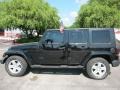 Black 2008 Jeep Wrangler Unlimited Sahara Exterior